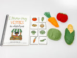 I Know My Veggies: Adapted Book
