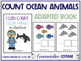 I Can Count Ocean Animals: Adapted Book