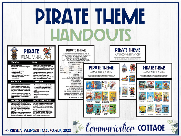 Pirate Theme Guide + Handouts