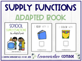 School Supply Functions: Adapted Book