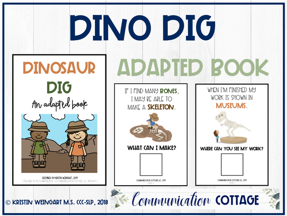 Dinosaur Dig: Adapted Book