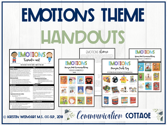 Emotions Theme Guide + Recs