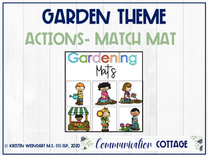 Garden Match Mat (Actions)
