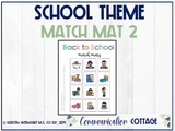 Back to School Match Mat 2