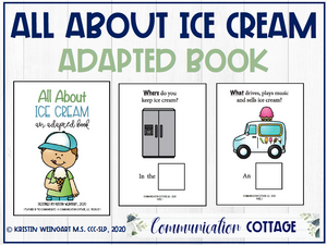 All About Ice Cream: Adapted Book