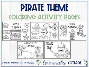 Pirate Coloring Pages