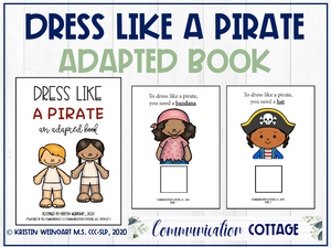 Dress Like A Pirate: Adapted Book