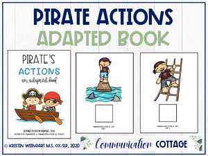Pirate Actions: Adapted Book
