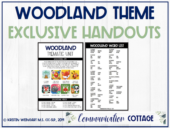 Woodland Exclusive Handouts