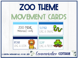 Zoo Movement Cards