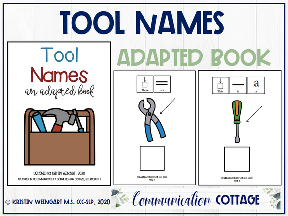 Tool Names: Adapted Book