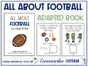 All about Football: Adapted Book