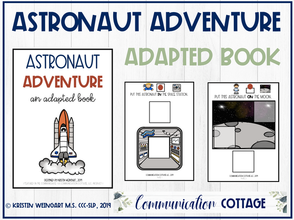 Astronaut Adventure: Adapted Book