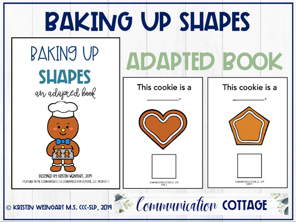 Baking Up Shapes: Adapted Book