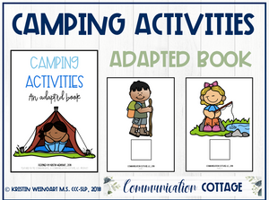Camping Activities: Adapted Book