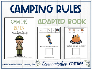 Camping Rules: Adapted Book