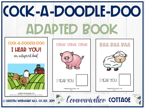 Cock-A-Doodle-Doo: Adapted Book