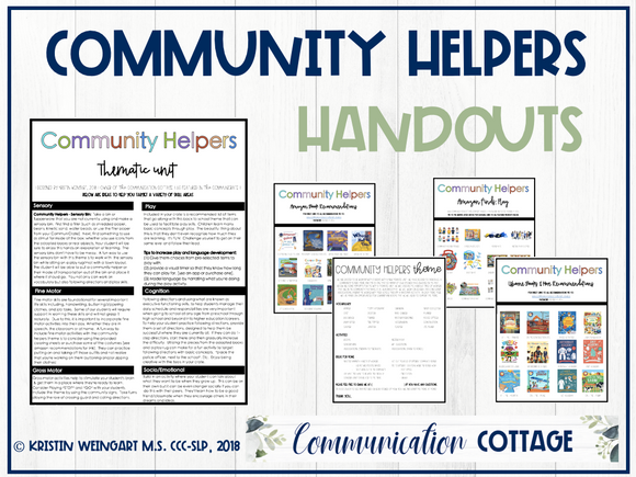 Community Helpers Theme Guide