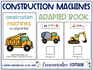 Construction Machines: Adapted Book