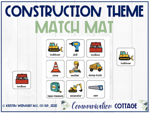 Construction Match Mat