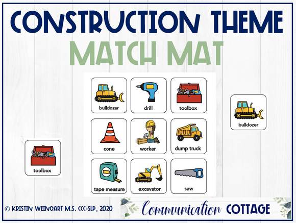 Construction Match Mat