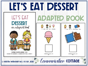 Let's Eat Dessert: Adapted Book