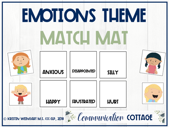 Emotions Match Mat