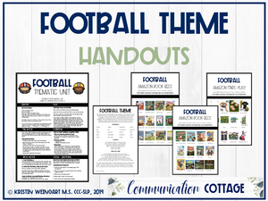 Football Theme Guide + Handouts