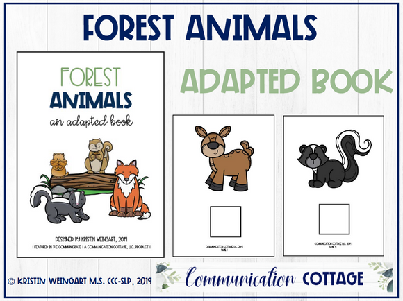 Forest Animals: Adapted Book