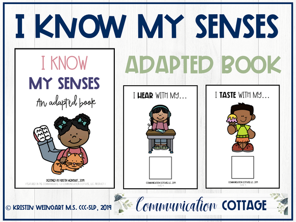 I Know My Senses: Adapted Book