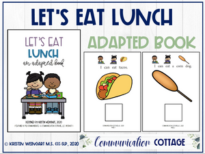 Let's Eat Lunch: Adapted Book