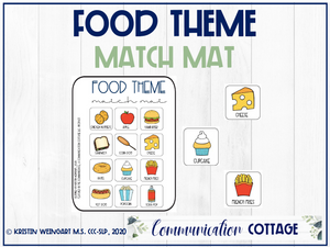 Food Match Mat