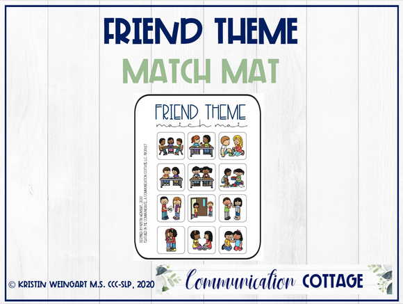 Friend Match Mat
