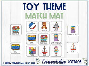Toy Match Mat