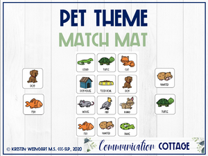 Pet Match Mat