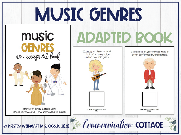 Music Genres: Adapted Book
