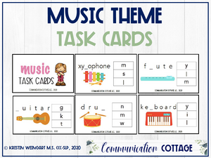 Music Task Cards