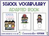 School Vocabulary: Adapted Book