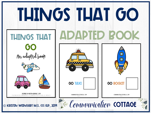 Things that Go: Adapted Book