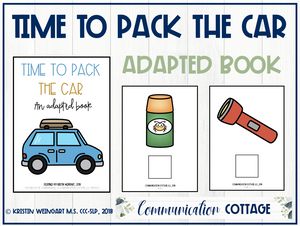 Time to Pack the Car: Adapted Book