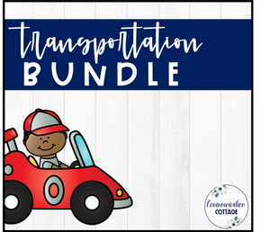 Transportation Theme Digital Bundle