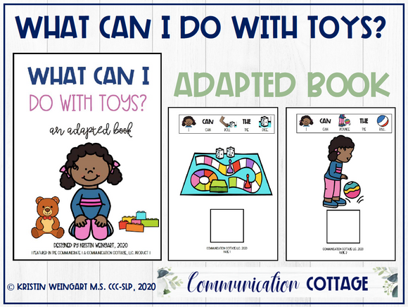 What Can I Do With Toys: Adapted Book