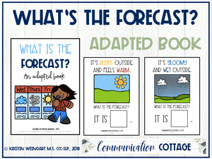 What's The Forecast?: Adapted Book