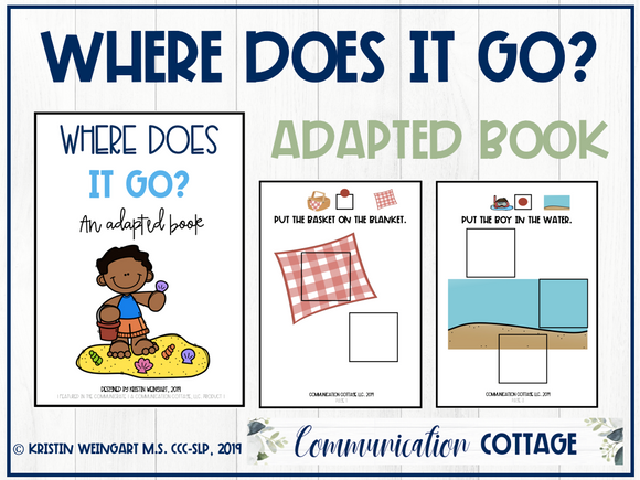 Where Does It Go? Adapted Book