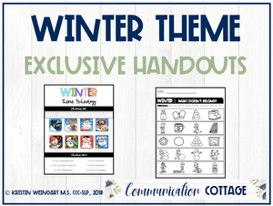 Winter Exclusive Handouts